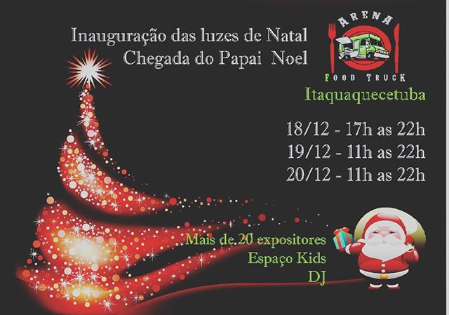 Itaquaquecetuba terá feira gastronômica com Papai Noel